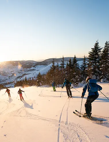 Le ski alpin en famille